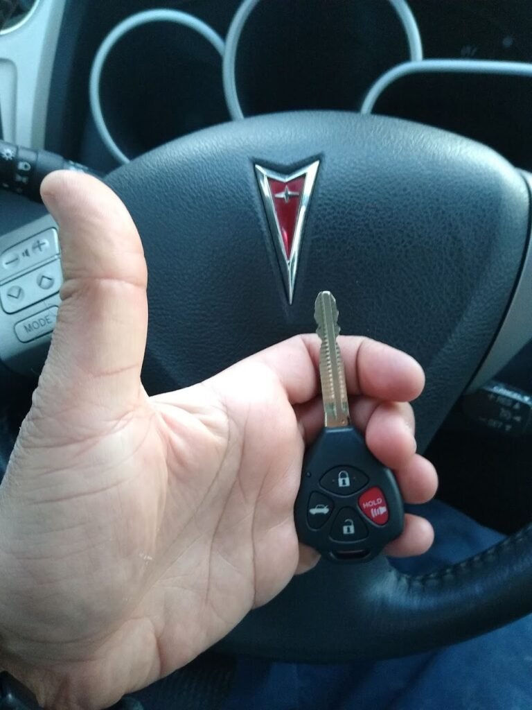 Pontiac Car Key Replacement